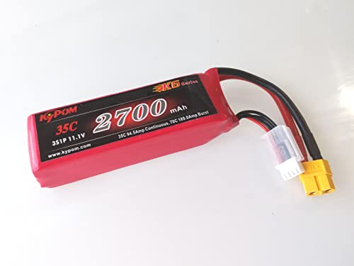 KYPOM battery キーポン　バッテリ　新品未使用　5100mAh 4S KK HOBBY】 バランス充電端子付 リポバッテリー KYPOM K6 11.1V